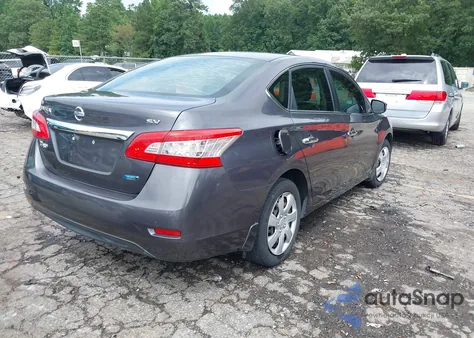 2014 Nissan Sentra Sv из США, поврежденный, VIN 3N1AB7AP2EL610367